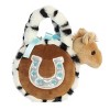 Aurora Small Appaloosa Horseshoe Fancy Pals Fashionable Stuffed Animal Brown 7" - 3 of 4