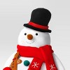Christmas Fabric Snowman Decor Top Hat - Wondershop™ - 3 of 3