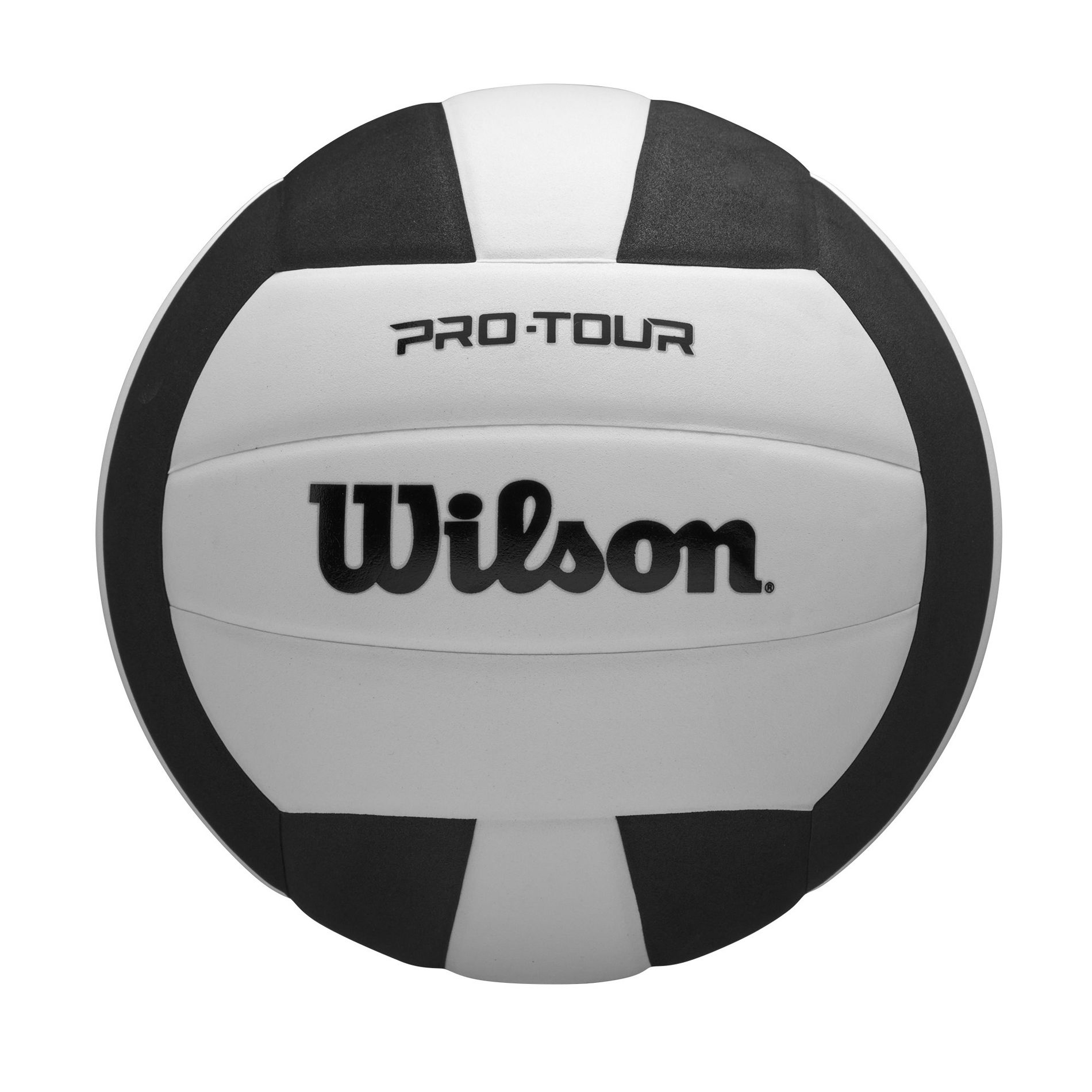 Wilson Pro Tour Volleyball - Blue/White: Synthetic Leather, 2-Ply Butyl Bladder