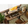 Itopfox Standing Desk with Drawers, Electric Adjustable Height Workstation with Storage Shelf and Splice Board, Rustic Brown - 2 of 4