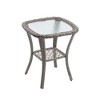SKRAN Set of 3 Outdoor Patio Chairs, 360 Degree Swivel Rocker Patio Conversation Set with Thickened Cushions and Coffee Table for Backyard - 4 of 4