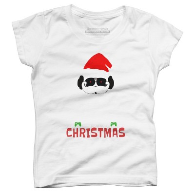 Girl's Design By Humans This Is My Christmas Pajama Shirt Gamer Video Game Santa By TELO213 T-Shirt