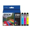 Epson 220 Single, 2pk, 3pk & 4pk Ink Cartridges - Black, Yellow, Magenta, Cyan, Multicolor - image 4 of 4