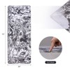 VisioGear Yoga Mat, Exercise Yoga Mat with Non-Slip Design, Multi-Purpose Workout Mat for Women, Black & White, 72"*24"*0.2" - 3 of 4
