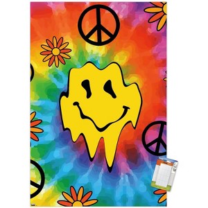 Trends International Groovy Melting Smile Face Unframed Wall Poster Prints - 1 of 4