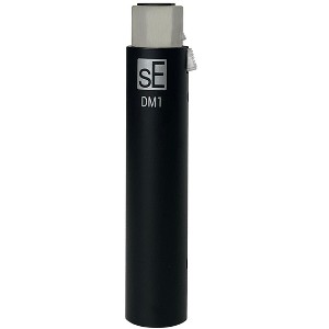 sE DM1-BLK-MIC-PRE  Dynamite Active In-line Mic Preamp with 28dB Gain in Black - 1 of 4