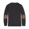 Hope & Henry Boys'  Tipped Cardigan with Elbow Patches, Kids - 4 of 4