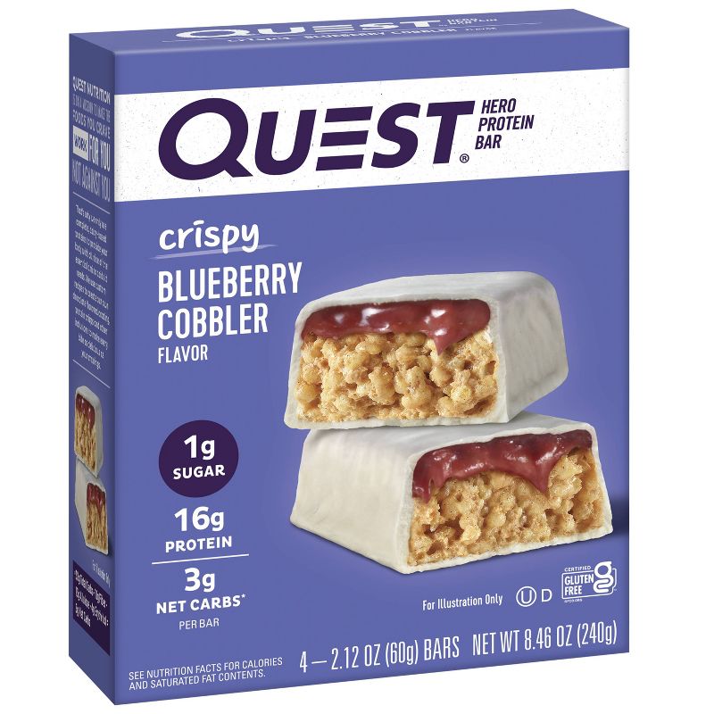 Quest Nutrition Hero Protein Bar - Blueberry Cobbler, 4 of 9
