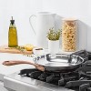 Cuisinart 10" Skillet Matte Black Stainless with Blush Bronze: Stainless Steel Pan, Even-Heating, Dishwasher-Safe - 2 of 4
