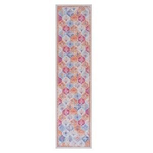KWPZQEB Washable Area Rug for Living Room, Ultra Soft Area Rug with Non-Slip Backing & Durable Edge Binding, Vintage Rugs for Home Office Decor - 1 of 4