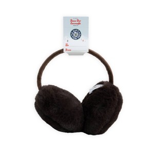 Faux Fur Earmuffs Brown - Bullseye's Playground™ - 1 of 3