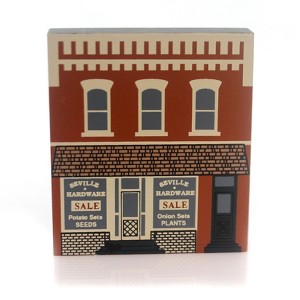 Cat's Meow Village 3.5 Inch Seville Hardware Everyday Building , Market Street Retired (1PC) - 1 of 4