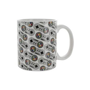 Paladone Products Ltd. Nintendo Classic SNES Controller 10oz Ceramic Coffee Mug - 1 of 3