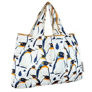 Wrapables Large Foldable Tote Nylon Reusable Grocery Bags - 1 of 4