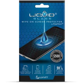 LIQUID GLASS Screen Protector with $500 Coverage for All Phones Tablets and Smart Watches