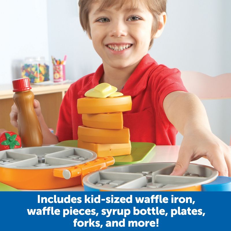 Learning Resources New Sprouts Waffle Time, 14 Piece Set, Ages 18 mos+, 2 of 7