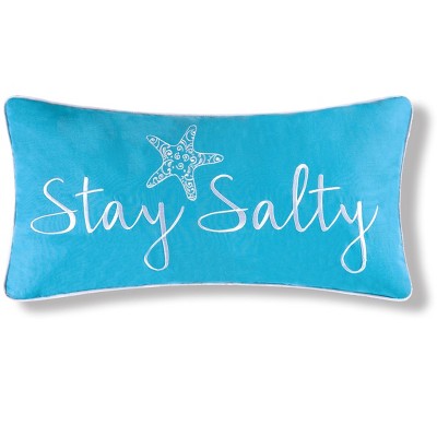 C&F Home 12" x 24" Stay Salty Embroidered Pillow