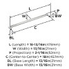 Amerock Balon Appliance Pull for Large Panels and Oversized Cabinets - 3 of 4