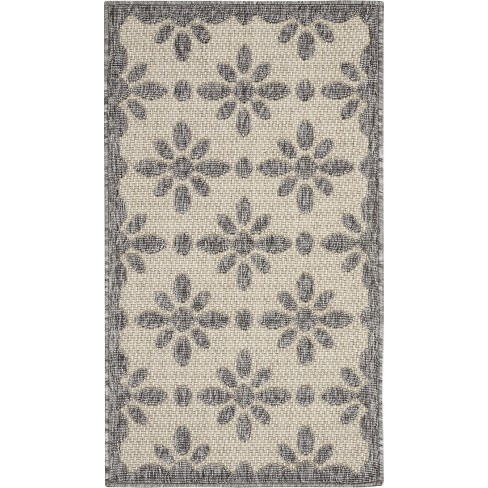 Nourison Palamos Pls03 Indoor/outdoor Area Rug - Cream 2'2