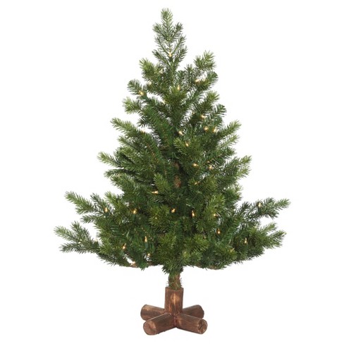 Vickerman Eagle Frasier Fir Artificial Christmas Tree With Wooden Cross ...