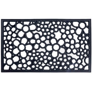 Gardenised Heavy Duty Coco Coir Doormat with Non Slip PVC Baking Embossed Welcome Design Coconut Fiber Floor Mat 18x30" - 1 of 4