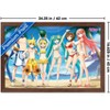 Trends International Hatsune Miku - Beach Party Framed Wall Poster Prints - 3 of 4
