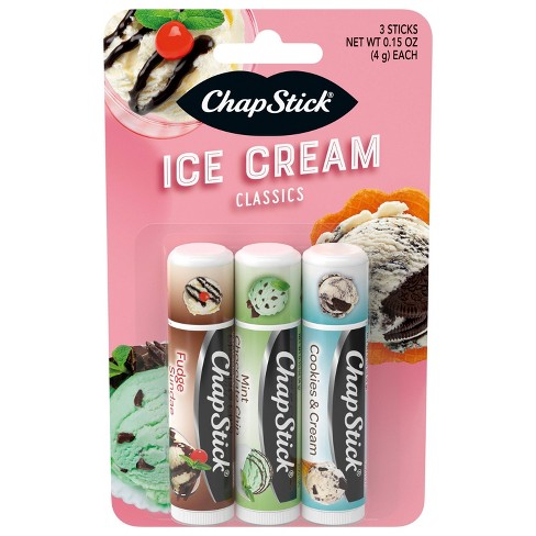 Chapstick Lip Balm - Ice Cream Collection - 0.15oz/3ct : Target