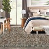 Vintage Washable Area Rug – Non-Slip, Large Boho Indoor Carpet for Bedroom, Living Room, Dining Room, Home Office - 2 of 4