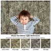 Vintage Distressed Large Living Room Rug for Bedroom, Oriental Soft Low-Pile Indoor Accent Carpet, Non-Skid, Machine Washable, Brown - 4 of 4