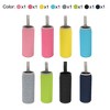 Unique Bargains Neoprene Non-Slip Insulator Carrier with Strap 17oz Water Bottle Sleeves 8 Pcs Colorful - 3 of 4