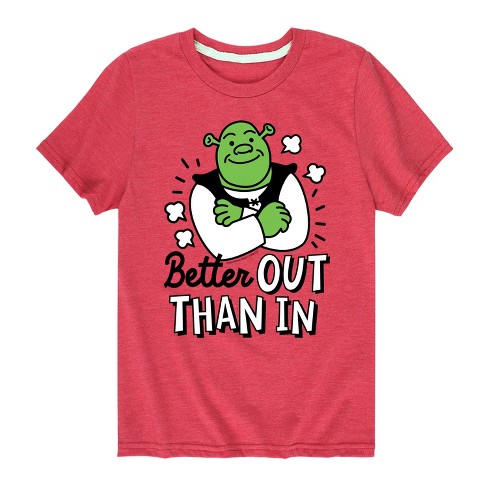 Boys' - Shrek - Better Out Than In Short Sleeve Graphic T-Shirt - image 1 of 4