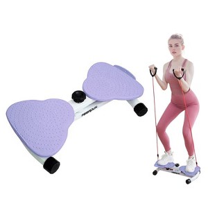 Exercise Twist Boards for Home Workout,Waist Twister Machine Exercise,Balance Board for Foot Massage and Weight Loss (Pink) - 1 of 1
