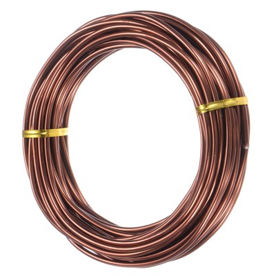 Unique Bargains Aluminum Gardening Branch Bonsai Training Wire 1 Roll