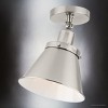 Urban Ambiance Luxury Modern Farmhouse Indoor Ceiling Light,  10''H x 8-1/4"W x 8-1/4''D,  Brushed Nickel Finish, UHP4664 - 3 of 4