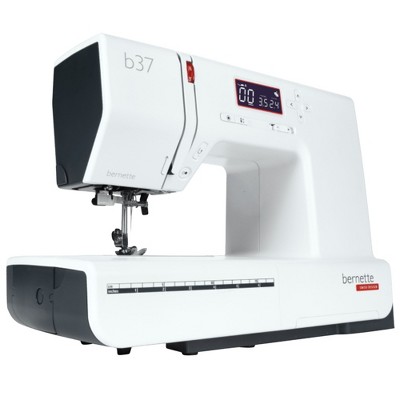 Bernette b37 White Computerized Sewing Machine with LED Light