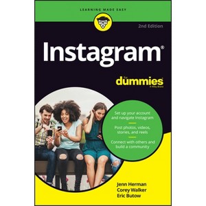 Instagram for Dummies - 2nd Edition by  Jenn Herman & Corey Walker & Eric Butow (Paperback) - 1 of 1