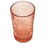 Slickblue Classic Pink Floral Drinking Glasses Set - 11.5oz, Set of 4 - 2 of 3