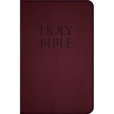 Holy Bible-Nab - by  Holy Evangelists (Leather Bound)