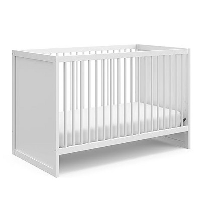 Pro Goleem 3-in-1 Convertible Crib (White)