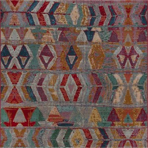 Unique Loom    Outdoor Modern Tamarindo Area Rug - 1 of 4