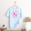 Simply Sage Market Women's Palm Springs Palm Trees Short Sleeve Garment Dyed Tee - 3 of 3