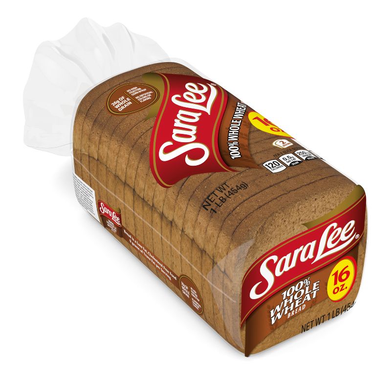 Sara Lee Classics 100% Whole Wheat Bread - 16oz, 6 of 12