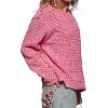 Women's Open Knit Crochet Sweater - POL - 3 of 4