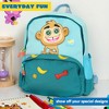 SYNCFUN 24PCS Animal Safari Make-a-face Sticker Sheets for Kids, Make Your Own Match Sticker Sheets with Safari Animals Kids Crafts Party Favors - 3 of 4