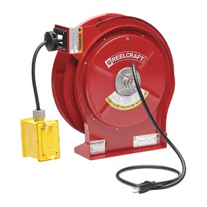 Reelcraft  Cord Reel,50ft,12 AWG,GFCI,120VAC L 5550 123 7 - 1 of 2