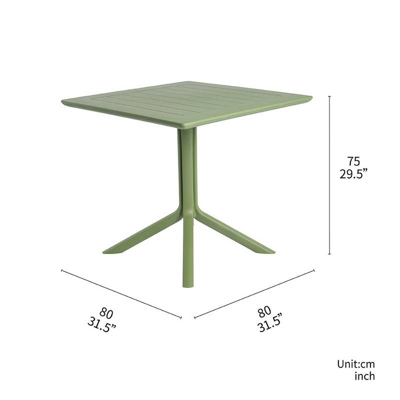 Lagoon Venice Square Outdoor Dining Table, 2 of 3