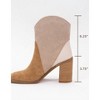 Women's Wo's Kendall Tri-tone Heeled Bootie - CCOCCI - 3 of 4