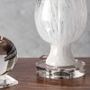 nuLOOM Dayton 30" Glass Marbleized Table Lamp Lighting - Off White 30" H x 16" W x 16" D - image 3 of 4