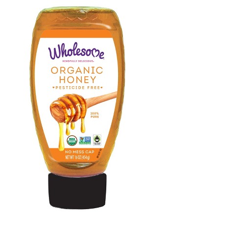 Wholesome Sweeteners 100% Pure Organic Honey - 16oz - image 1 of 3