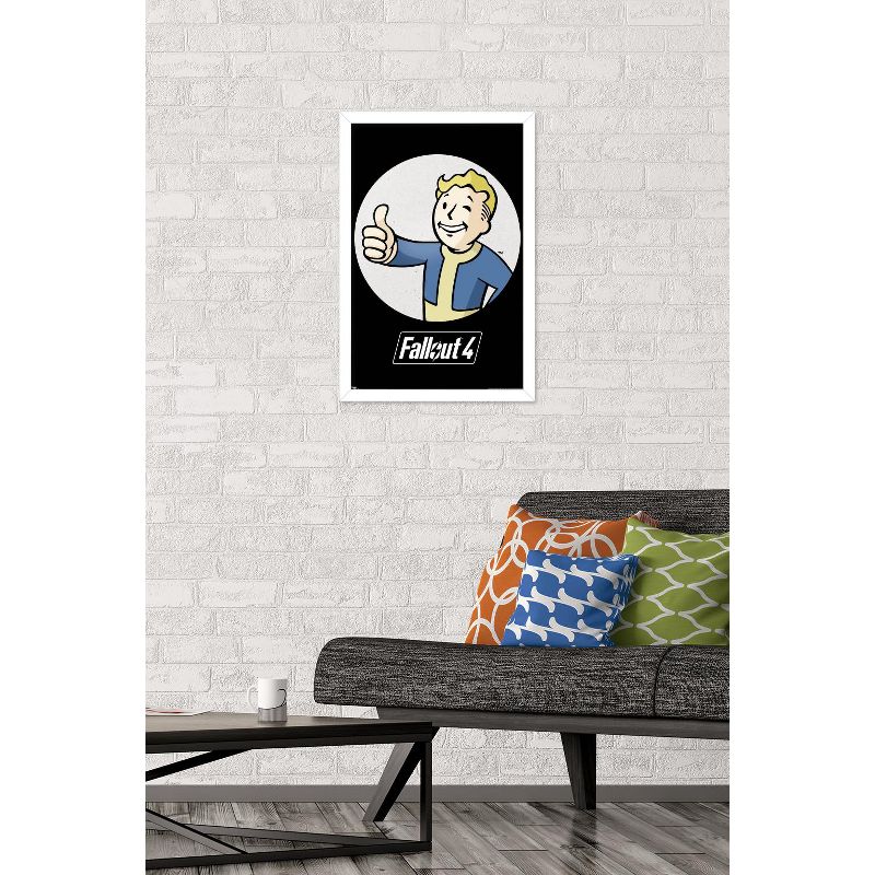 Trends International Fallout - Vault Boy - Thumbs Up Framed Wall Poster Prints, 2 of 7